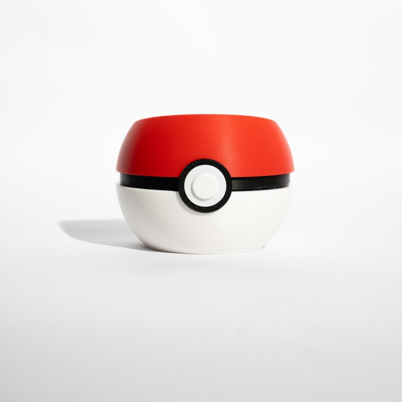 Παιδική Μολυβοθήκη Pokéball – 3D Printed Οργάνωση Γραφείου