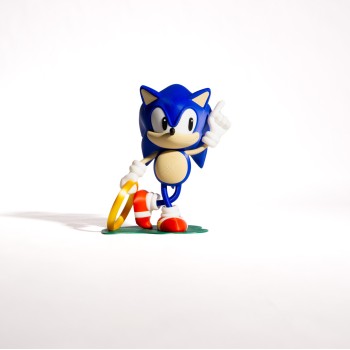3D Printed Φιγούρα Sonic  – Διακοσμητικό Τούρτας & Παιχνίδι