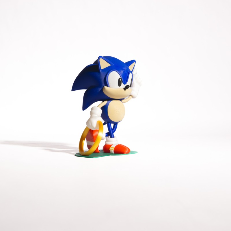 3D Printed Φιγούρα Sonic  – Διακοσμητικό Τούρτας & Παιχνίδι