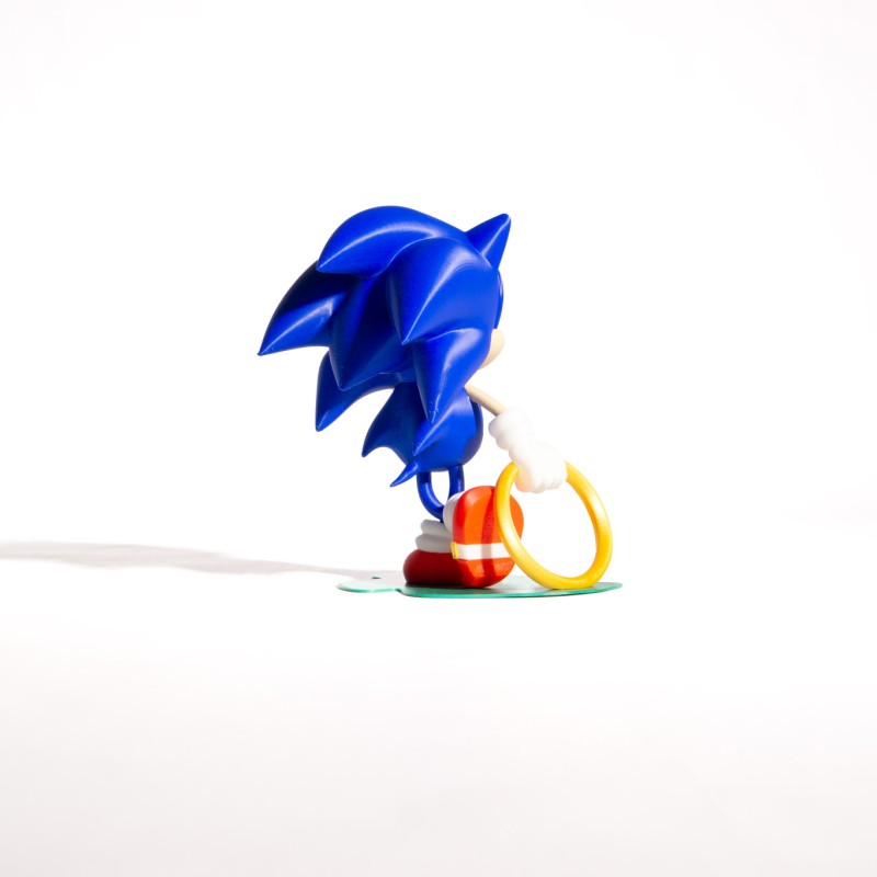 3D Printed Φιγούρα Sonic  – Διακοσμητικό Τούρτας & Παιχνίδι
