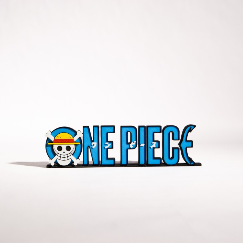 Διακοσμητικό Γραφείου One Piece – 3D Printed Λογότυπο Straw Hat Pirates
