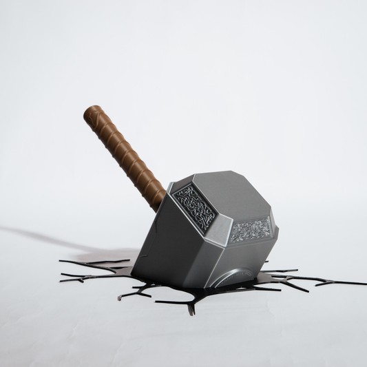 Σφυρί του Thor (Mjolnir) – 3D Printed Διακοσμητικό Τοίχου