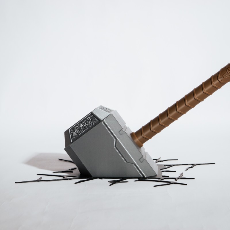 Σφυρί του Thor (Mjolnir) – 3D Printed Διακοσμητικό Τοίχου