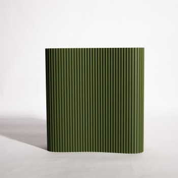 Forest Green Long Βάζο - Organic Parametric Σχεδιασμός 18χ17 εκ