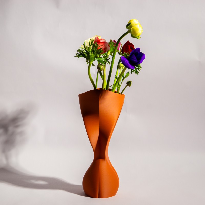 Terracotta Sculptural Βάζο - Earth Editionν 24 εκ