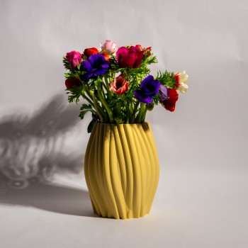 Βάζο Dry Sand – 3D Printed Minimalist Decor 19 εκ