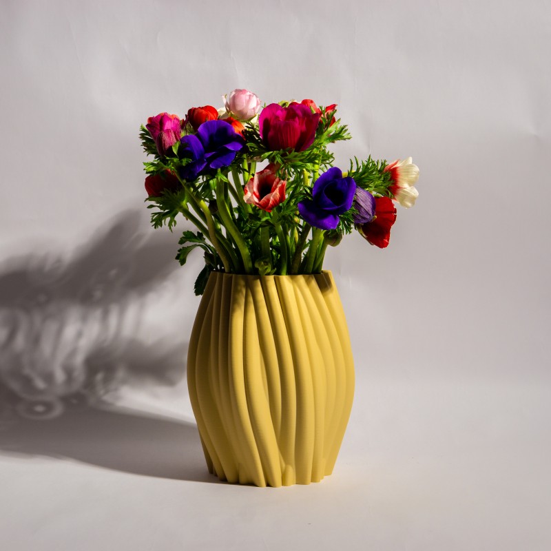 Βάζο Dry Sand – 3D Printed Minimalist Decor 19 εκ