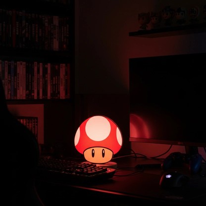 Φωτιστικό Μανιτάρι Super Mario – 3D Printed LED Gadget για Gamers