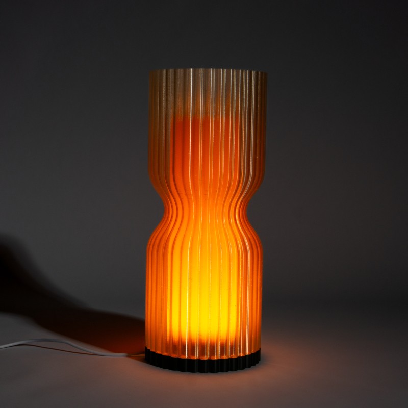 Vortex Light - 3D Printed Φωτιστικό USB 26 εκ