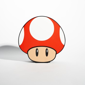 Φωτιστικό Μανιτάρι Super Mario – 3D Printed LED Gadget για Gamers