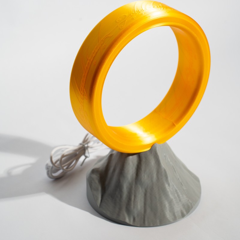 Φωτιστικό Lord of the Rings "The One Ring" – 3D Printed USB LED