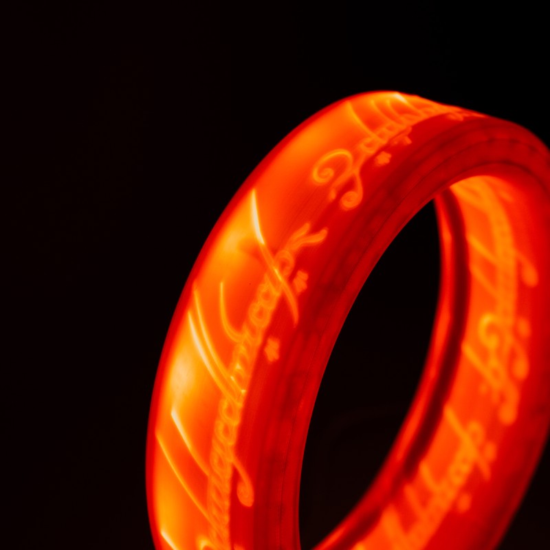 Φωτιστικό Lord of the Rings "The One Ring" – 3D Printed USB LED