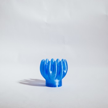 Επιτραπέζιο Φωτιστικό LED 3D Printed - Translucent Blue USB