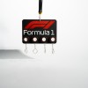 Βάση Κλειδιών Formula 1 με 4 Μπρελόκ-Λάστιχα – 3D Printed Organizer