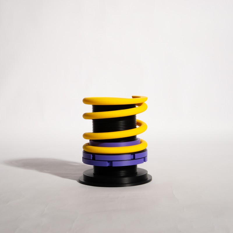 Coilover Μολυβοθήκη – 3D Printed Διακοσμητικό Γραφείου