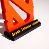 3D Printed Τρόπαιο Dota 2 – Greek Inhouse League Edition