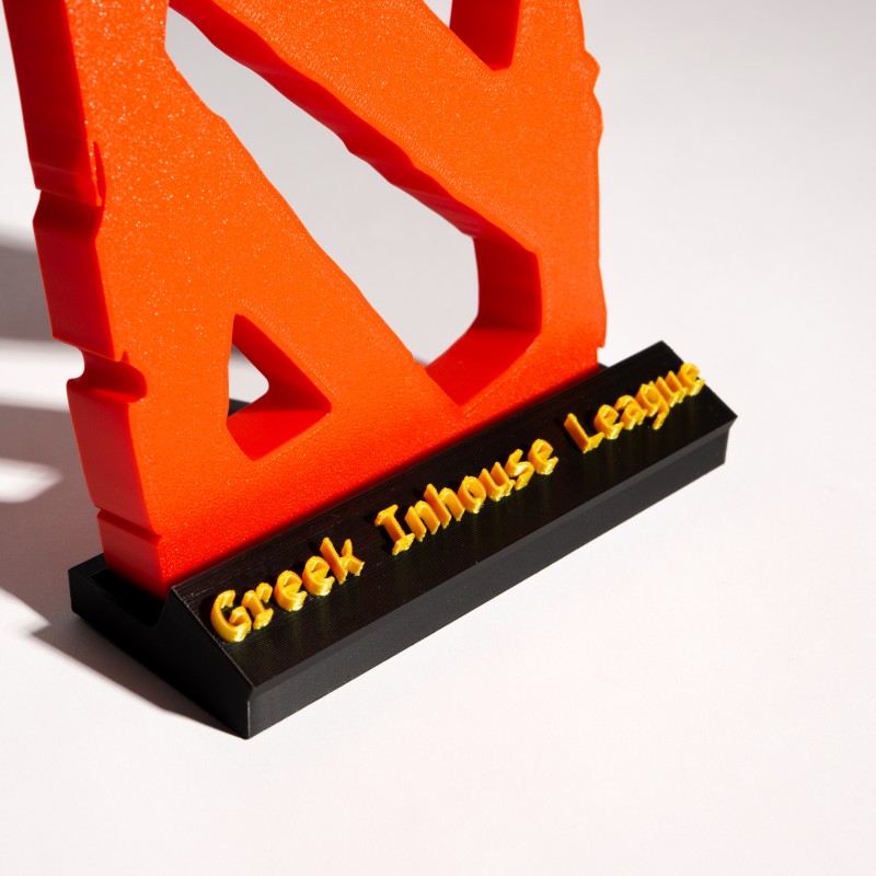3D Printed Τρόπαιο Dota 2 – Greek Inhouse League Edition