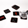 Formula 1 Track Coasters - Σετ Σουβέρ με Βάση (6 τμχ)